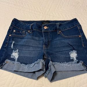Ladies denim shorts from Celebrity Pink